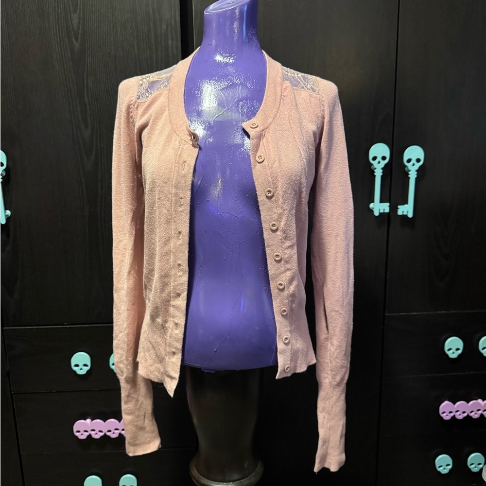 Urban Behavior Soft Pink Women's Cardigan